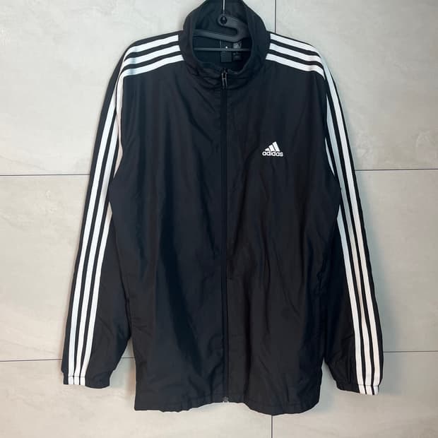 아디다스 바람막이 블랙 (XL) 