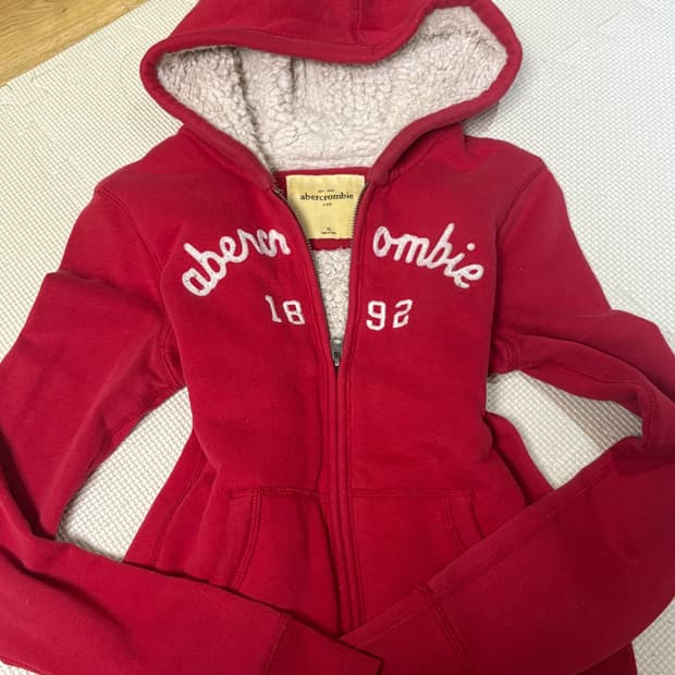 아베크롬비 키즈 울프죠 빨강