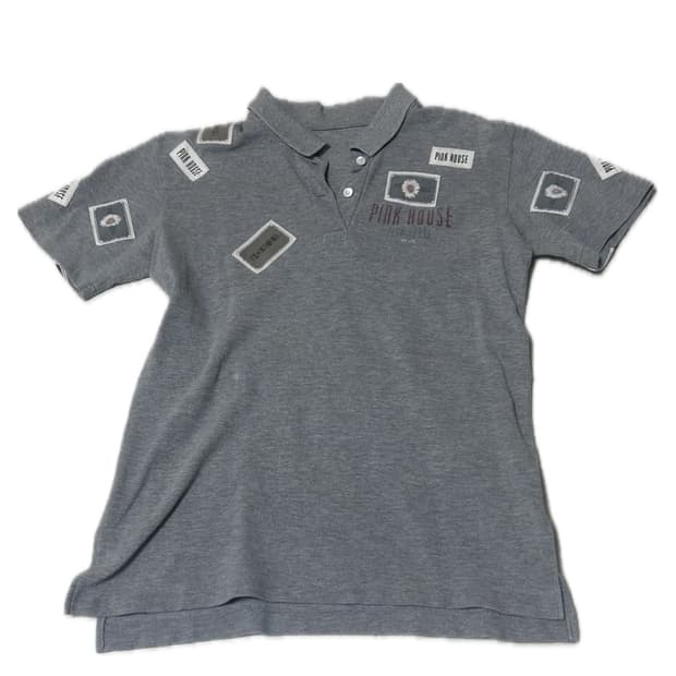 Pink house 빈티지 셔츠 그레이