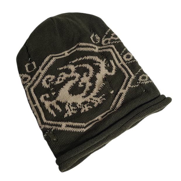 그런지 Y2K 드레곤 봉봉 비니