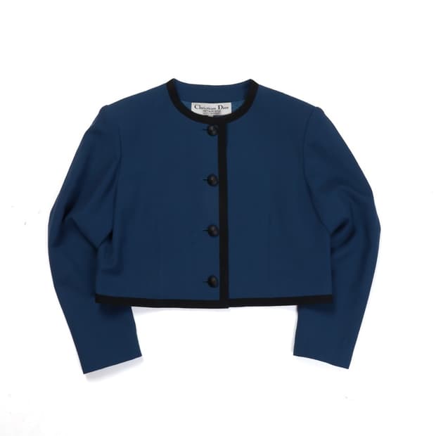 Christian Dior Wool Button Blazer