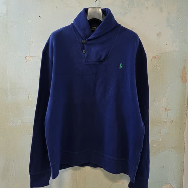 폴로 랄프로렌 숄칼라 맨투맨 L 네이비