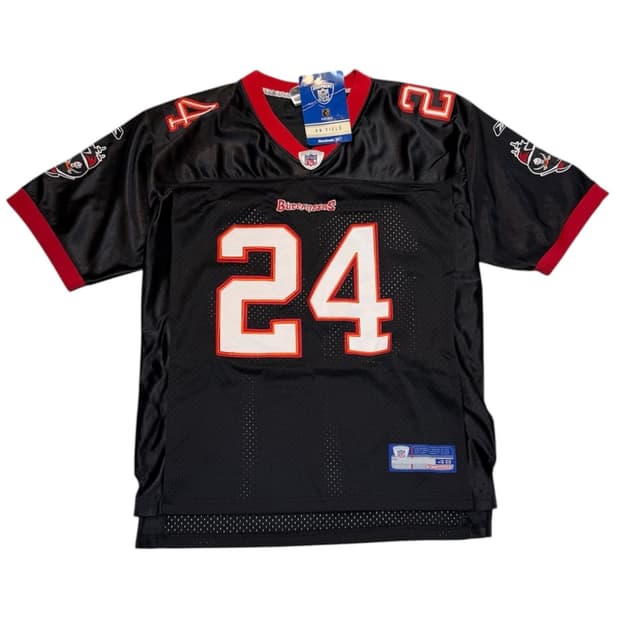 리복 NFL 탐파베이 미식축구 블록코어 유니폼 블랙