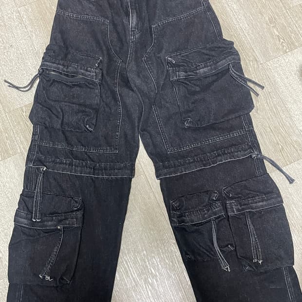 Maison mined(메종미네드) 멀티포켓 데님팬츠