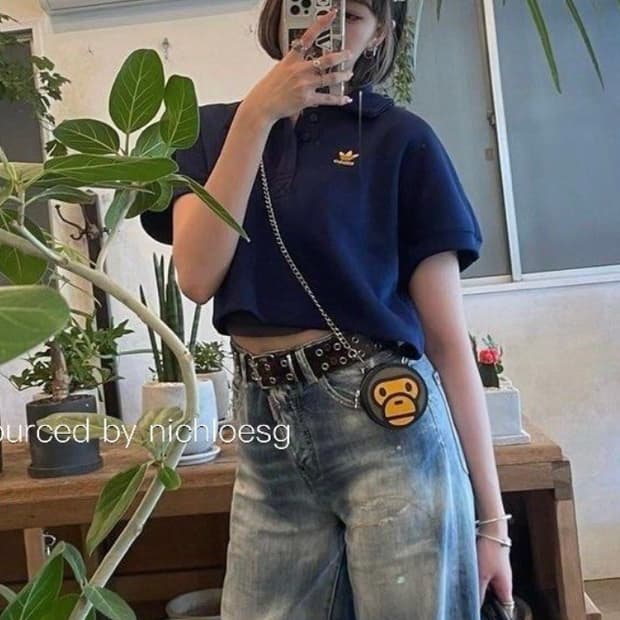 Bape 베이프 마일로 페이스 미니 숄더백 블랙