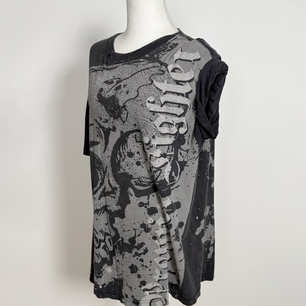 Punky washed t-shirt