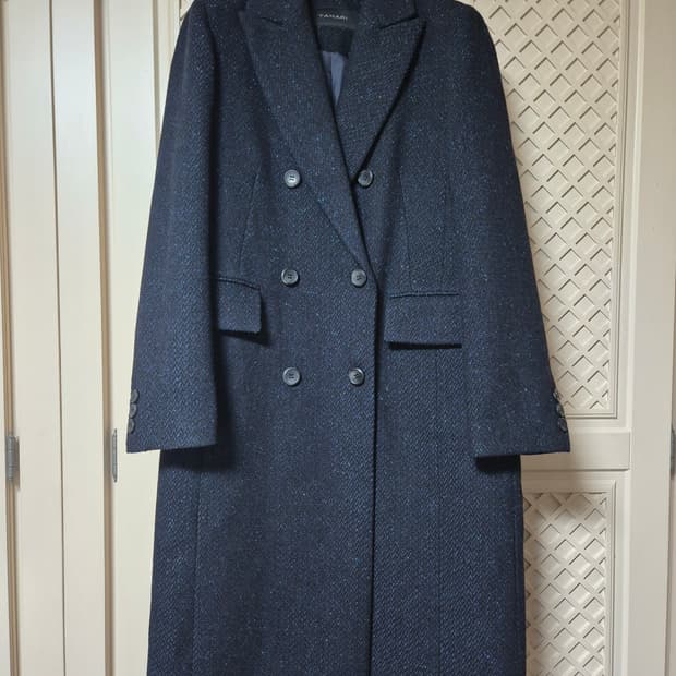 TAHARI 타하리 헤링본 코트(미착용)