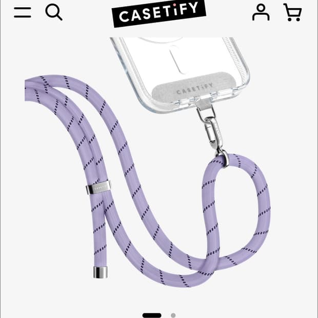 케이스티파이 바디크로스 스트랩 핑크 (사진과 다른 색상)