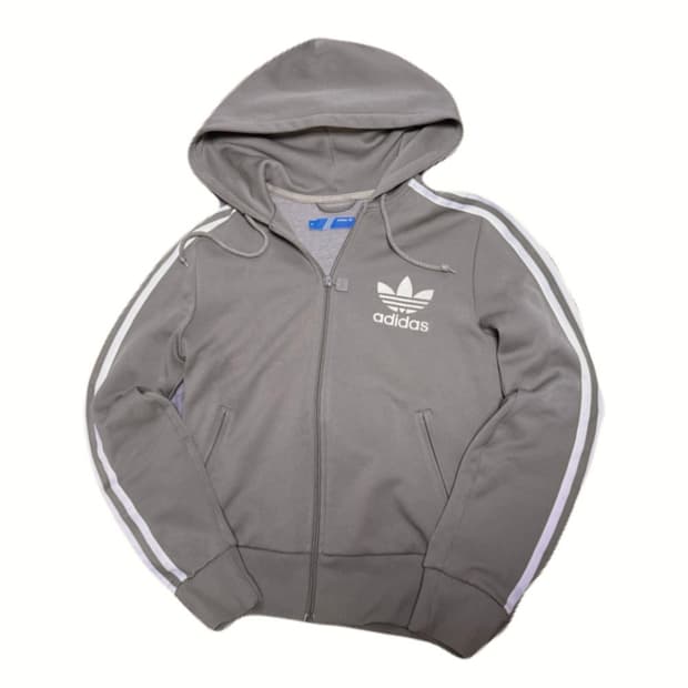 [95] 아디다스 카키 후드플락 져지