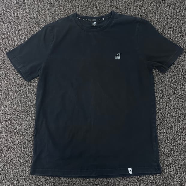 캉골 반팔티셔츠 블랙 105(XL)
