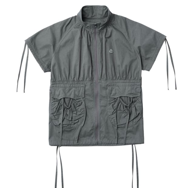 코이세이오 셔링 포켓 자켓 카키