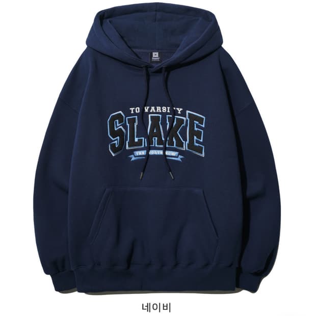 티떠블유엔 슬레이크 기모후드티