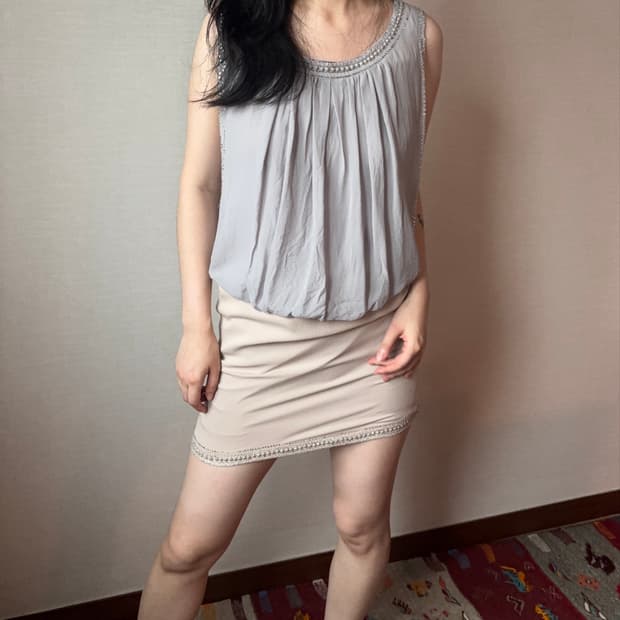 Vintage Beads Dress