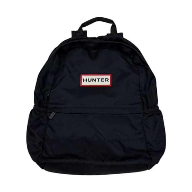 헌터 나일론 백팩 가방 블랙