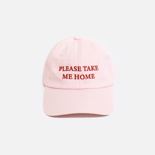 인앤양인하모니 핑크 볼캡