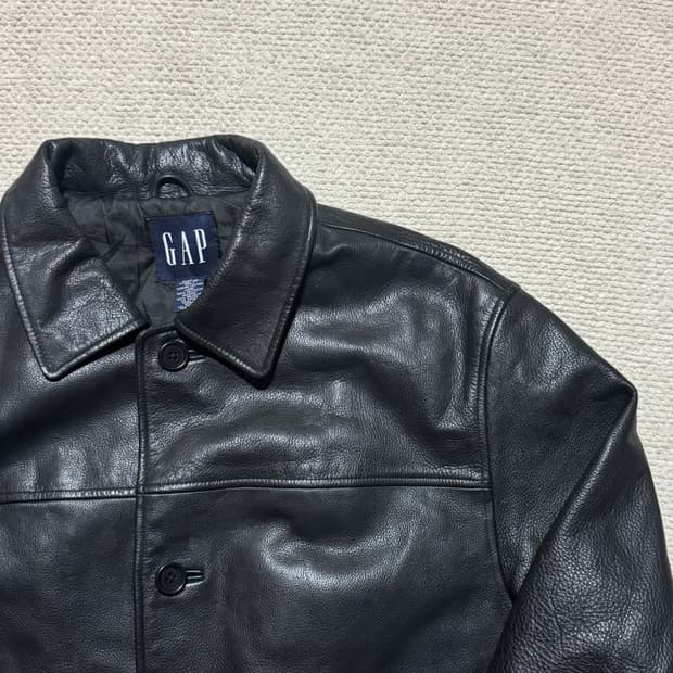 90s Old GAP 카우레더 카코트 L