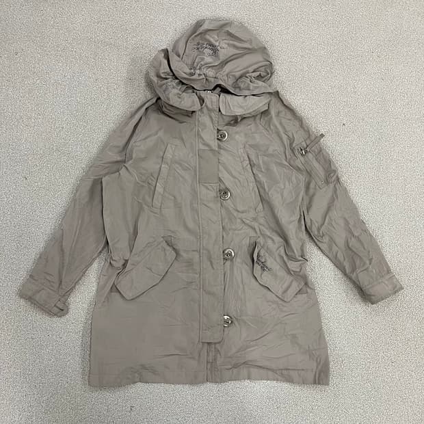 F 버커루 밀리터리 후드 바람막이 자켓 0210M