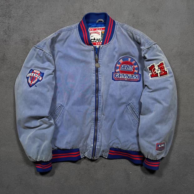 90's NUTMEG 뉴욕 자이언츠 올드스쿨 스타디움 자켓