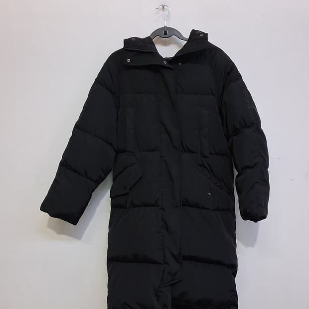 온앤온 블랙 덕다운 롱패딩 사이즈 1사이즈(82-90-160)