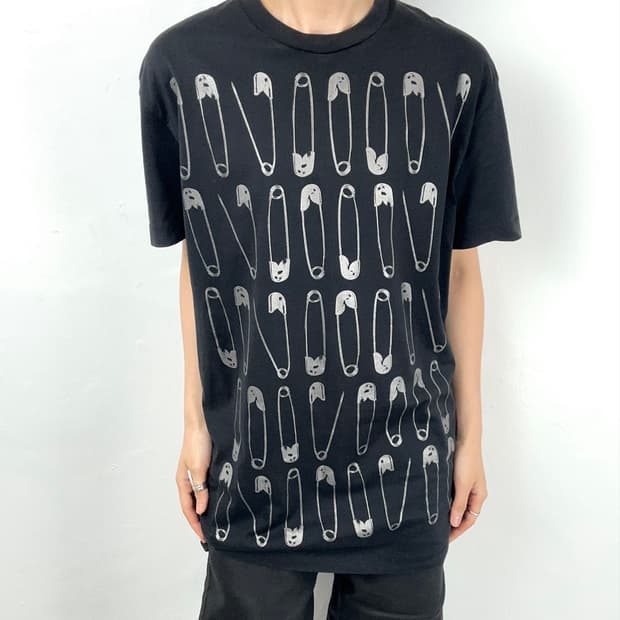 Dsquared2 Safety Pin All Over Graphic T-