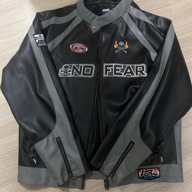 노피어 레더 자켓