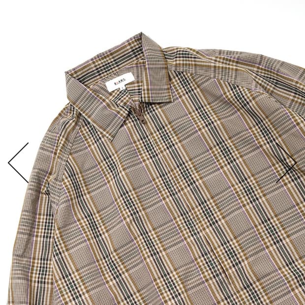 빔즈 체크 자켓