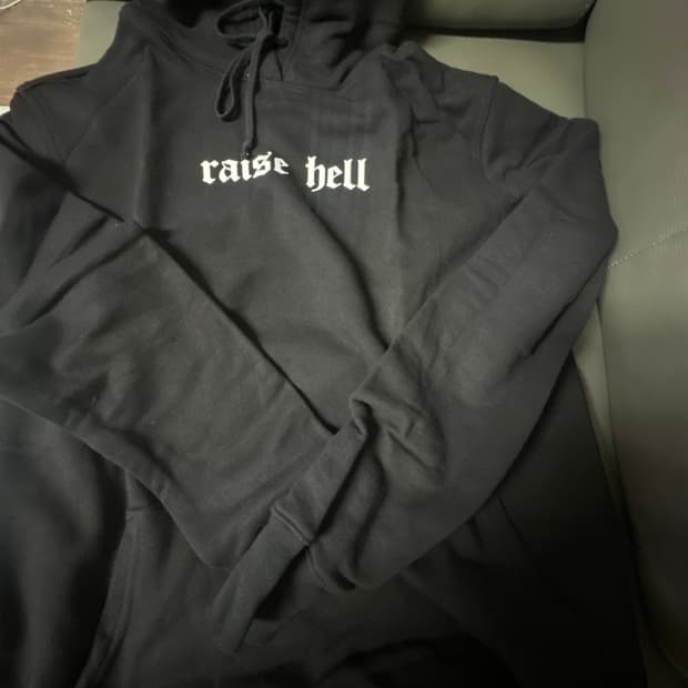 424 raise hell 후드 블랙