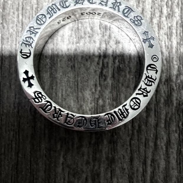 (새상품) 은반지925 6mm 묵직한 반지 (24호) 14g 3.73돈