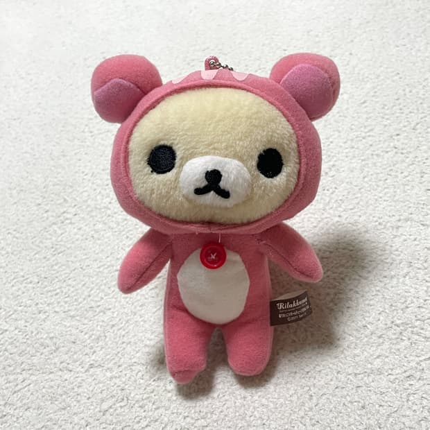 고전 코리락쿠마 다람쥐 키링