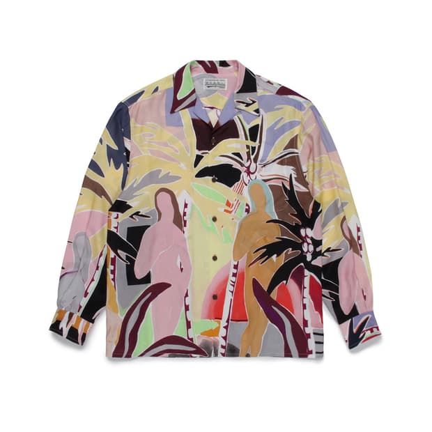 와코마리아 22fw 비너스 하와이안셔츠