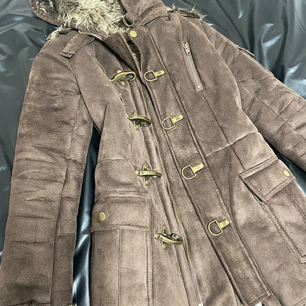 에고이스트 퍼 코트 자켓