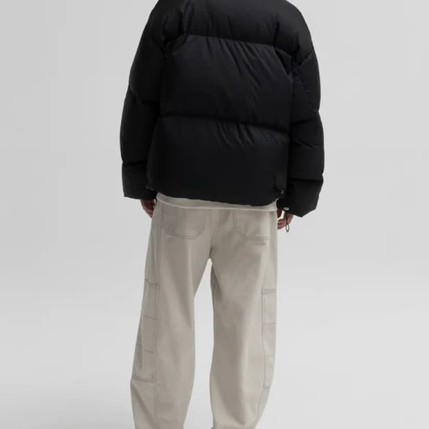 [M] 인사일런스 드로스트링 립스탑 구스 다운 자켓