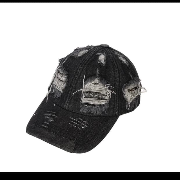 032c 해시드 데미지 볼캡