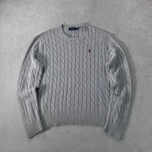 105 폴로랄프로렌 꽈배기 니트