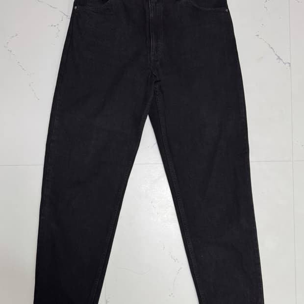 [오렌지탭] 90s 리바이스 550 블랙진 흑청 (36x32)