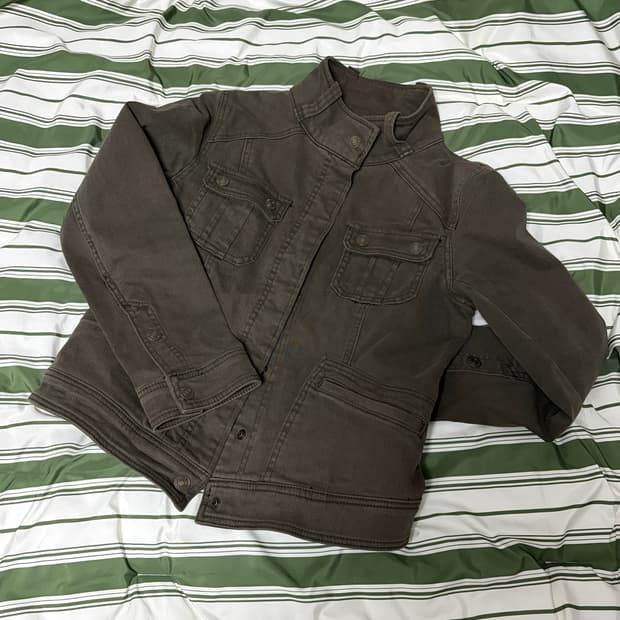 vintage highneck jacket