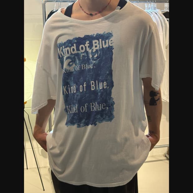 Y‘s +NOIR Kind of Blue 반팔 티셔츠