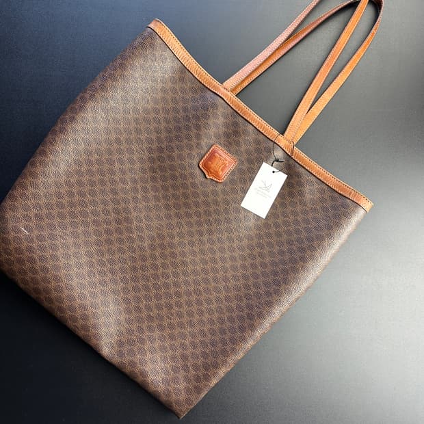 old celine macadam tote bag