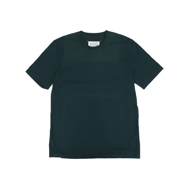 메종 마르지엘라 티셔츠 코튼 그린