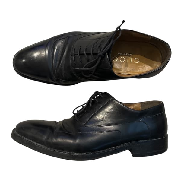 90s 톰포드 구찌 (Gucci) 레더 더비슈즈