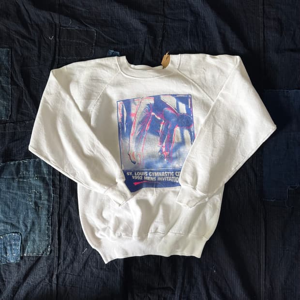 90‘s Hanes 세인트루이스 짐네스틱 센트리 스웻셔츠 M