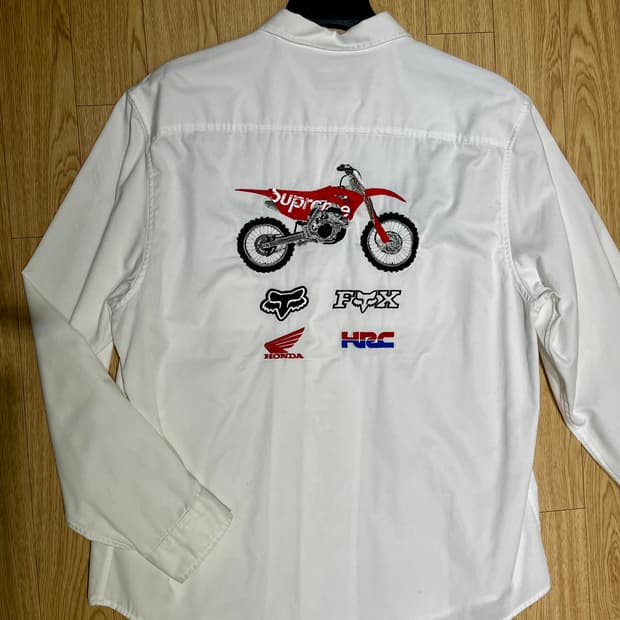 슈프림 혼다레이싱 워크셔츠