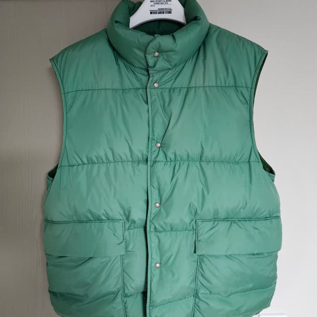 visvim 비즈빔 22aw 워커다운베스트 2사이즈 그린