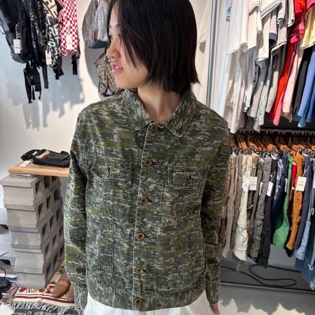 Rag&Bone 카모 트러커 자켓