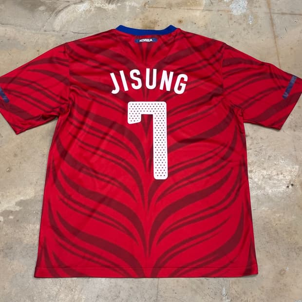 🫶🏻 나이키 2010 남아공월드컵 한국국대 No.7 박지성 유니폼  
