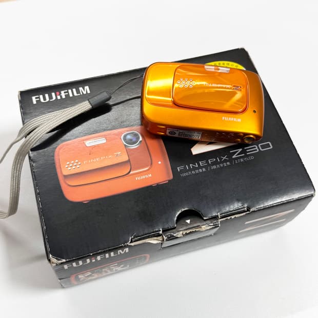 [풀박스] 후지필름 파인픽스 Z30 오렌지 | FinePix