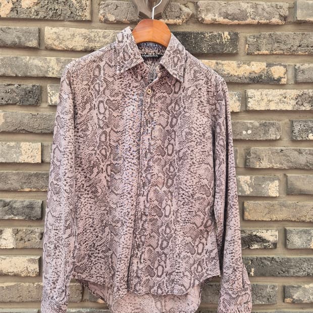 Hysteric Glamour Snake pattern shirt