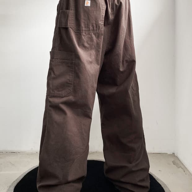 칼하트 C54108 멀티 카고 립스탑 스크럽 팬츠