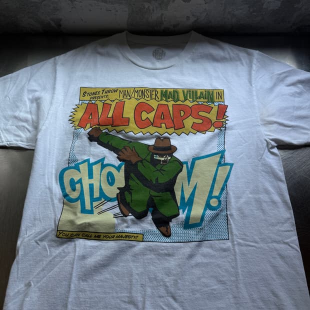 00s Madvillain ’ALL CAPS‘ MF DOOM