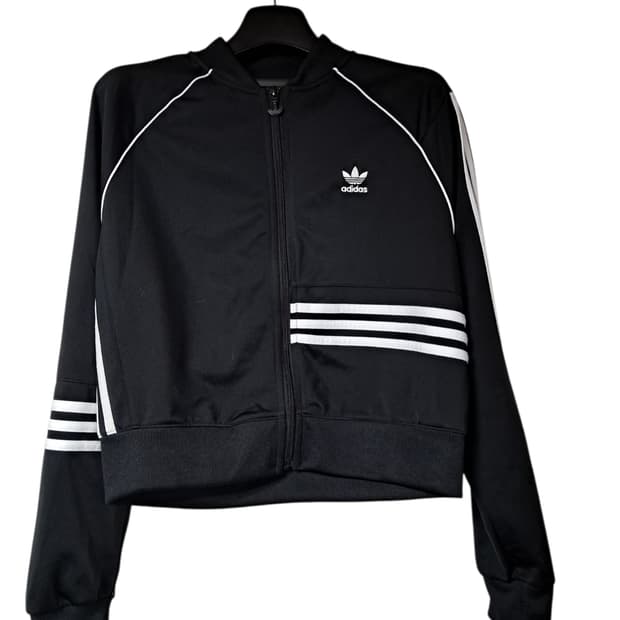 아디다스 블랙 트렉탑